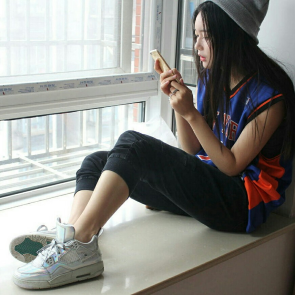 Giày Nike Air Jordan 4 GG 'Pearl' 742639-045 - Ảnh 2