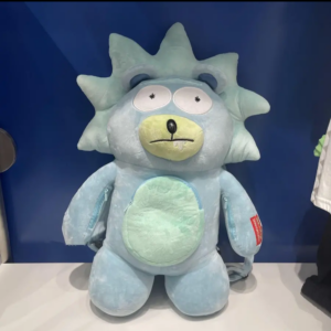 Balo Sprayground Rick And Morty Plush Doll Bag 'Blue' W0837004