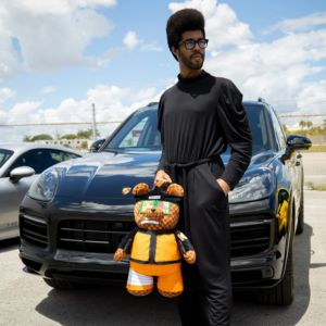 Balo Sprayground Plush Doll 'Orange' W0837013