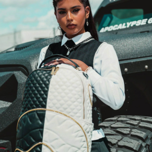 Balo Sprayground Chain Shark Mouth 'White Black' W0845710