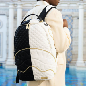 Balo Sprayground Chain Shark Mouth 'White Black' W0845710