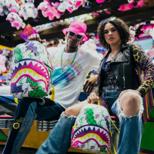 Balo Sprayground Shark Mouth 'Graffity' W0835712