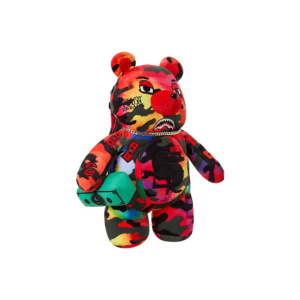 Balo Sprayground Plush Doll 'Red Camo' W0827010