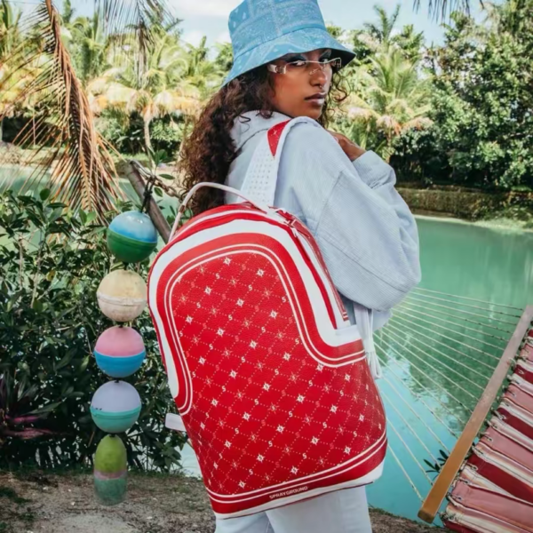 Balo Sprayground Bandana 'Red' B4181NSZ - Ảnh 2