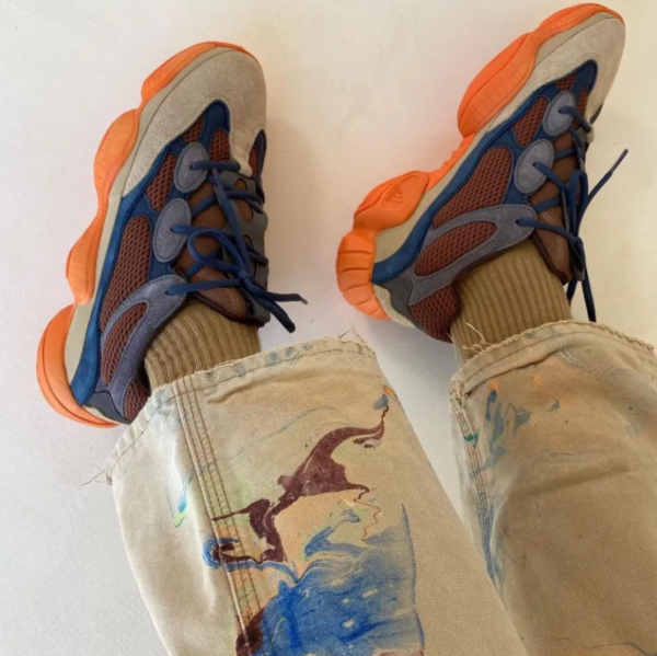 Giày Adidas Yeezy 500 'Enflame' GZ5541 - Ảnh 5