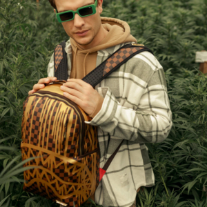 Balo Sprayground Flowing Shark Mouth 'Gold' W0815719