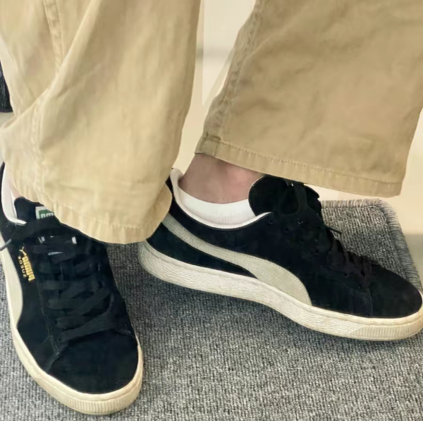 Giay Puma Lifestyle Suede 'Black' 374915-01