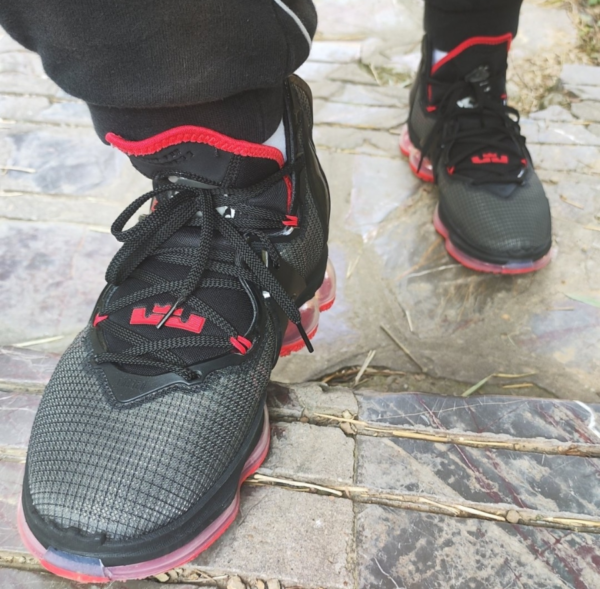 Giày Nike LeBron 19 'Bred' CZ0203-001 - Ảnh 4