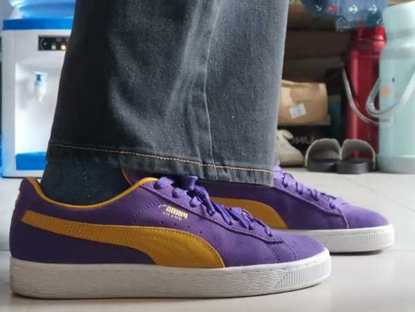 Giày Puma Suede Teams 'Los Angeles Lakers' 380168-03 - Ảnh 6