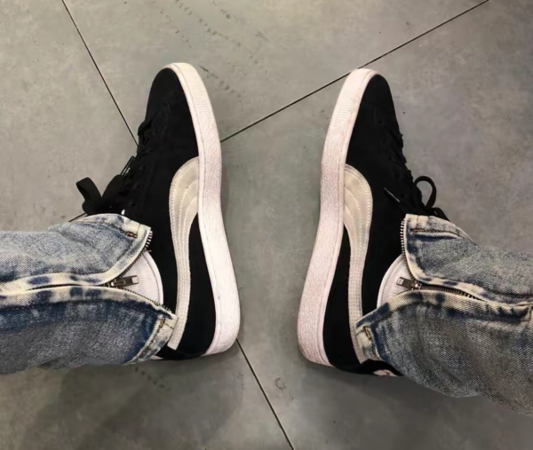 Giày Puma Suede Vintage Made In Italy 1968 'Black' 380767-01 - Ảnh 2