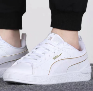 Giay Puma Suede Bloc Liquid White 381190-01