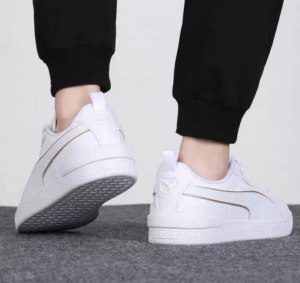 Giay Puma Suede Bloc Liquid White 381190-01