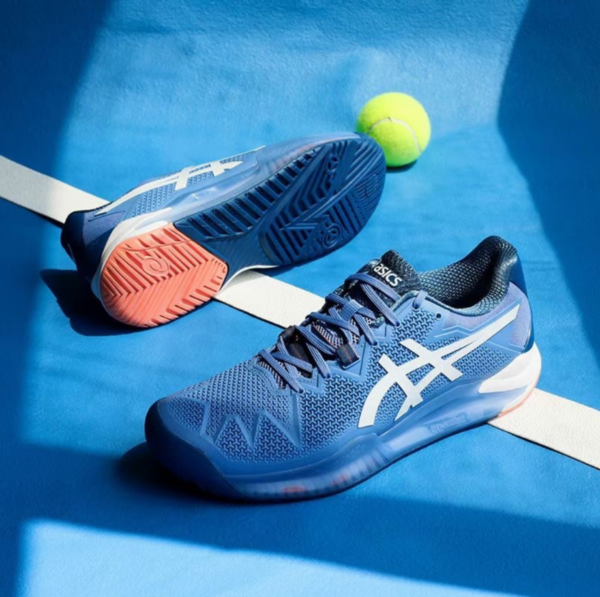 Giày Tennis Asics Gel Resolution 8 'Blue' 1041A079-404 - Ảnh 5