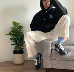 Giay Asics Chemist Creations x All Court Alpha-S 'Black' 1203A160-001