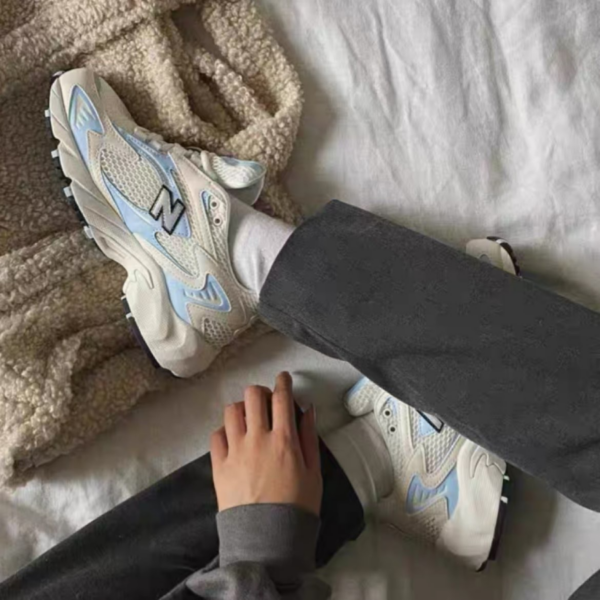 Giày New Balance 725 x Naked Copenhagen 'White Baby Blue' ML725NAK - Ảnh 2