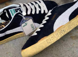 Giay Puma Suede Vintage 'The Never Worn Black' 383322-01