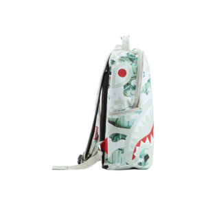 Balo Sprayground Checkerboard Stitching Shark Mouth 'White' W0845703