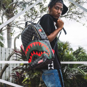 Balo Sprayground Retro Presbyopia Shark Mouth 'Black' W0735733