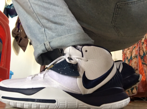 Giày Nike Kyrie 6 Team 'White Midnight Navy' CK5869-100 - Ảnh 2