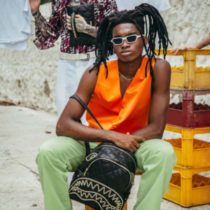 Balo Sprayground Chain Shark Mouth 'Black Gold' W0815708