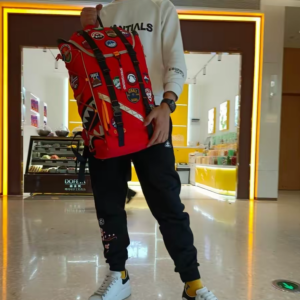 Balo Sprayground Nomad SG Global Adventure 'Red' W0815717