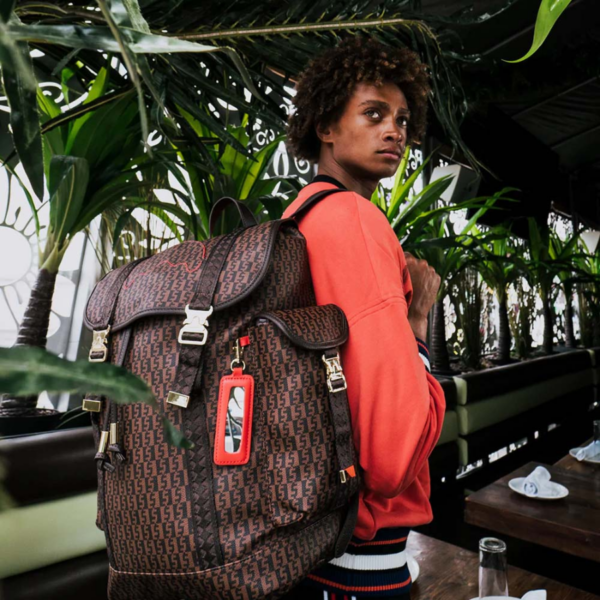 Balo Sprayground Retro Wind Shark Mouth 'Brown' W0835706