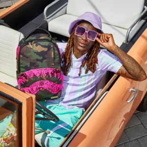 Balo Sprayground Camouflage Shark Mouth 'Camo' W0845718