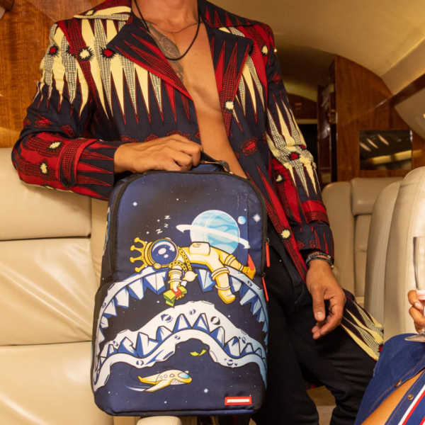 Balo Sprayground Astronaut Shark Mouth Print 'Blue' W0845738