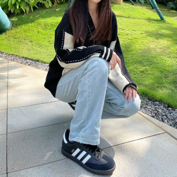 Giày Adidas Samba Classic 'Black Gum' 034563 - Ảnh 4