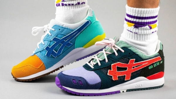 Giày Asics Sean Wotherspoon x Atmos x Gel Lyte 3 'Corduroy' 1203A019-000 - Ảnh 8