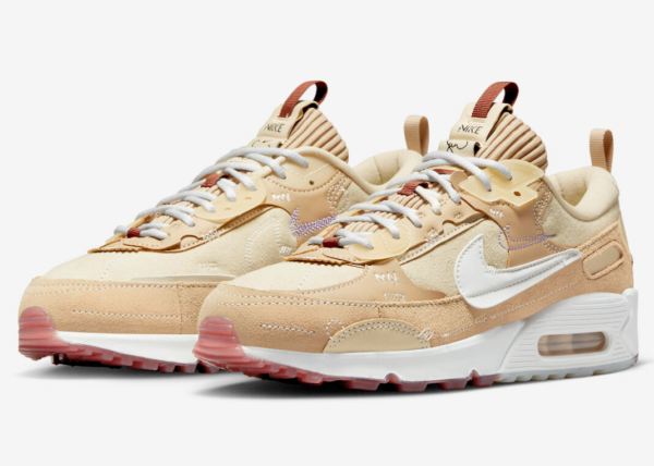 Giay Nike Serena Williams x Air Max 90 Futura 'Hemp' DX4221-200