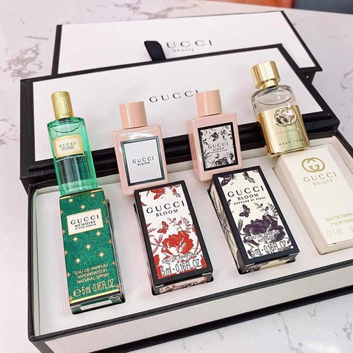 Set Nước Hoa Gucci Beauty Miniature Collection 4 Chai Cho Nữ - Ảnh 2