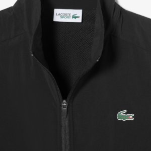 Ao Lacoste Solid Woven Windbreaker 'Black' SH212E-53G-031
