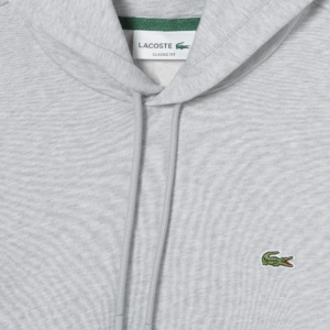 Ao Lacoste Organic Cotton Kangaroo Pocket Sweatshirt 'Gray' SH2567-53G-CCA