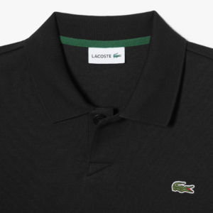 Ao Lacoste Polo Collar Sweatshirt 'Black' SH838E-53G-031