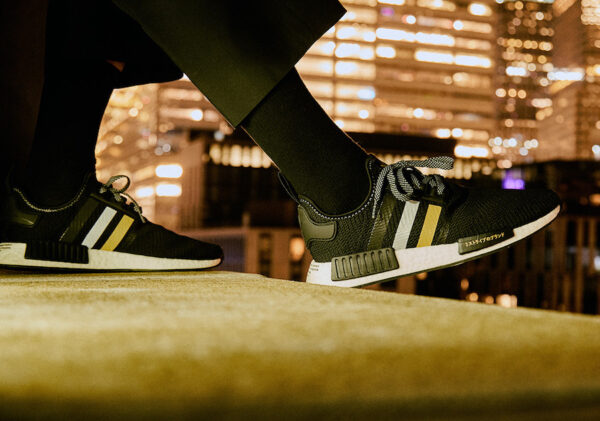 Giày Adidas Shoe Palace x NMD R1 'Gold Trefoil' EH2749 - Ảnh 5