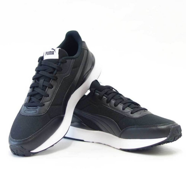 Giày Puma R78 FUTR Decon Black White 374896-02 - Ảnh 7