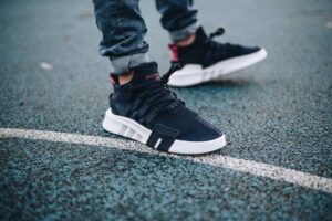 Alternative view of Giày Adidas EQT Basketball ADV 'Navy Real Coral' CQ2361