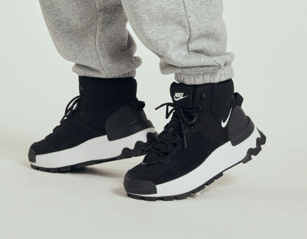 Giày Nike City Classic Boot 'Black White' DQ5601-001 - Ảnh 2