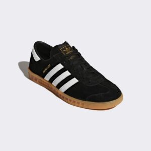 Alternative view of Giày Adidas Hamburg Shoes 'Black Gum' S76696