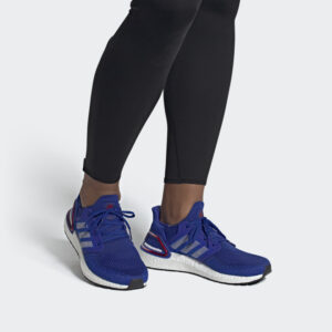 Alternative view of Giày Adidas UltraBoost 20 'Royal Blue Scarlet' EG0758