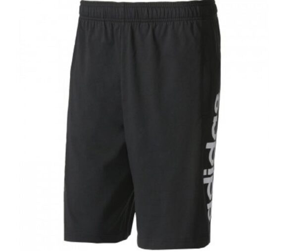 Quần Adidas Herren Shorts Essentials Linear SJ Black White BS5026