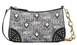 Túi MCM Shoulder Bag in Studded Vintage Monogram Jacquard MWSCSTQ01EG001