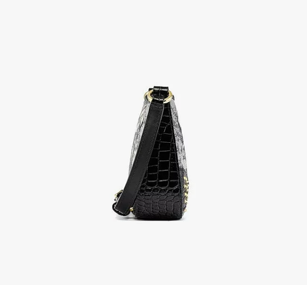 Túi MCM Shoulder Bag in Studded Vintage Monogram Jacquard MWSCSTQ01EG001 - Ảnh 3