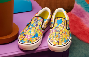 Giay Vans The Simpsons x ComfyCush Slip-On 'Springfield' VN0A3WMD1TJ
