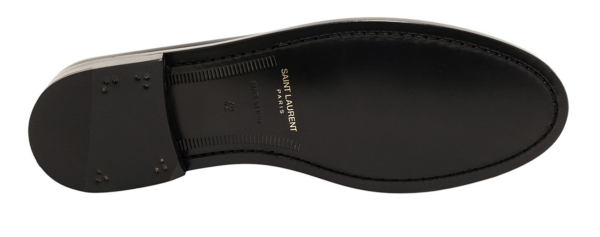 Giày Saint Laurent Logo Plaque Loafer 6304741VUVV1000 - Ảnh 3