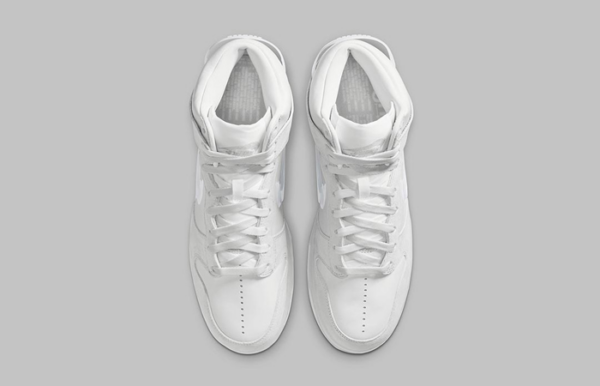 Giày Nike Slam Jam x Dunk High 'White Platinum' DA1639-100 - Ảnh 7