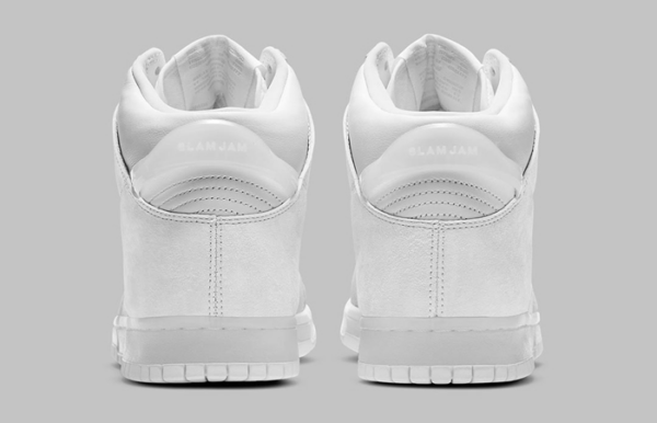 Giày Nike Slam Jam x Dunk High 'White Platinum' DA1639-100 - Ảnh 6