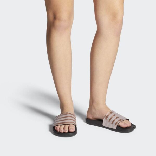 Dép Adilette Comfort Slides Rose Gold B75679 - Ảnh 3