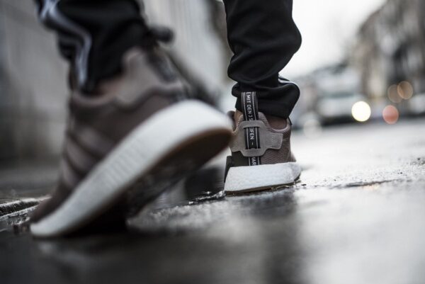 Giày Adidas NMD R2 Winter Pack 'Light Brown' CQ2399 - Ảnh 5